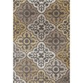 Art Carpet Art Carpet 841864100990 2 x 4 ft. Arabella Collection Tilework Woven Area Rug; Yellow 841864100990